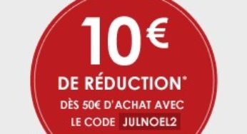 JULES : 10 euros offerts pour 50 euros d’achat (et 10€ pour 2 articles)