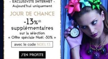 13% de remise supplémentaire sur plus de 6000 articles Galeries Lafayette (24h)