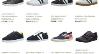 Baskets homme Gola à moins de 23 euros (livraison gratuite) / plusieurs modèles dispos