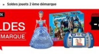 Deuxième démarque FNAC sur les jouets (fortes remises)