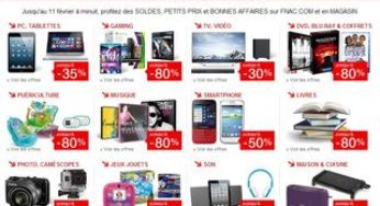 Soldes 2014 Fnac (jusqu’à moins 80%)