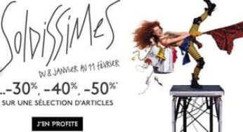 Soldes Galeries Lafayette plus de 7000 articles à 50% et plus + code promo 10 euros pour 100 euros cumulable