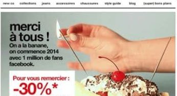 Jennyfer : moins 30% jusqu’à miniut (code promo) + livraison gratuite en magasin