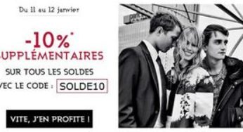 10% de remise supplémentaire sur les soldes Galeries Lafayette