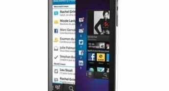 Moins de 240 euros le smartphone BlackBerry Z10 – Blanc