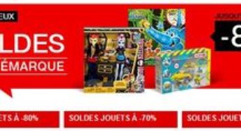 Bonnes affaires jouets dans la troisième démarque FNAC (plus de 400 jouets de -50 à -80%)