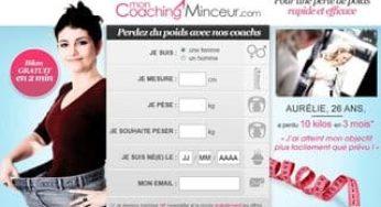 Mon coaching minceur : Bilan gratuit + Code promo 15 euros de remises