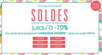 Brandalley : Soldes Flottants + livraison gratuite (jusqu’à ce soir)