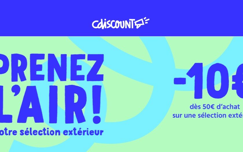 bon plan bricolage & jardin 10 euros offerts pour 50 euros sur cdiscount