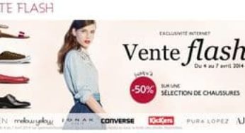 Plus de 1000 paires de chaussures en vente flash sur Galeries Lafayette (jusqu’à moins 50%)