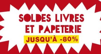 Soldes d’été Decitre : livres jusqu’à moins 80% et papeterie à moitié prix