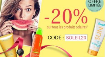 DOUGLAS : 20% de remise sur tous les produits solaire