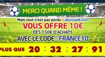 Cdiscount : 10 euros de remises pour 150 euros d’achats pendant quelques heures