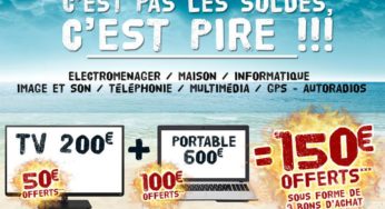 Bon plan CDiscount : 20, 50 ou 100 euros offerts sur votre achat (multimédia, informatique, téléphonie, électroménager, photo…)