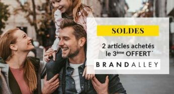 Soldes Brandalley : 2 achetés = 1 gratuit (jusqu’à moins 80%)