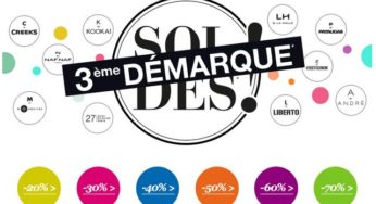 Troisième démarque des soldes La Halle (livraison gratuite en mag.)