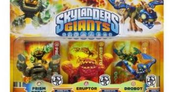 Vente flash Skylanders Giants : pack de 3 pour 6,99 euros et 9,99 euros