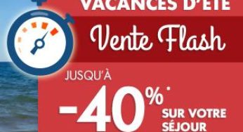 Vente flash Village Clubs et Résidences Pierre & Vacances !