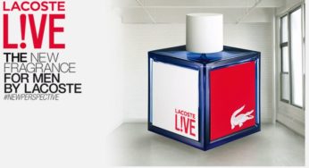 Échantillon gratuit de l’eau de toilette Lacoste L!VE