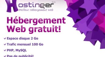 Hébergement site internet gratuit à vie sans pub