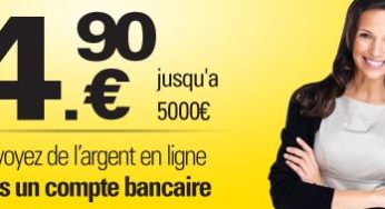 Transfert d’argent à l’étranger moins cher ! 4,90 euros pour envoyer dans 50 pays avec Western Union (Maghreb, Afrique, Europe, Asie…)