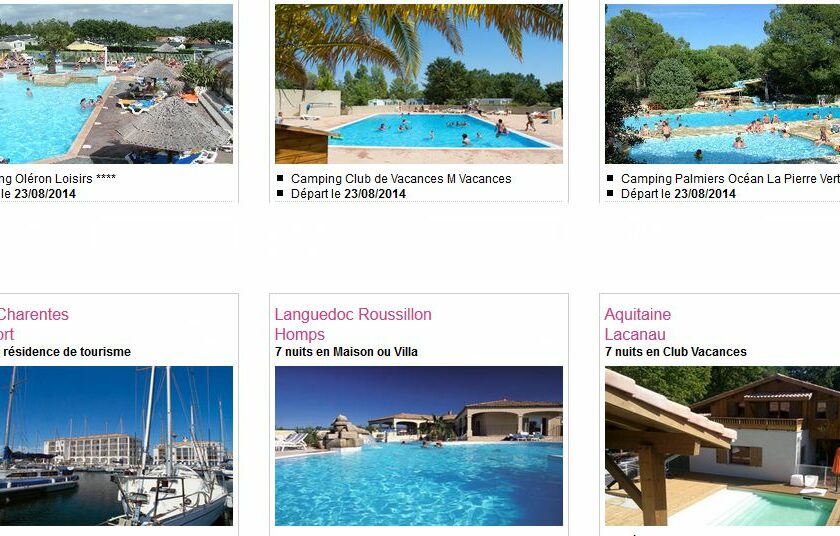 Vente Flash Locations de vacances