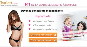 Complétez votre salaire grâce à la vente de lingerie à domicile