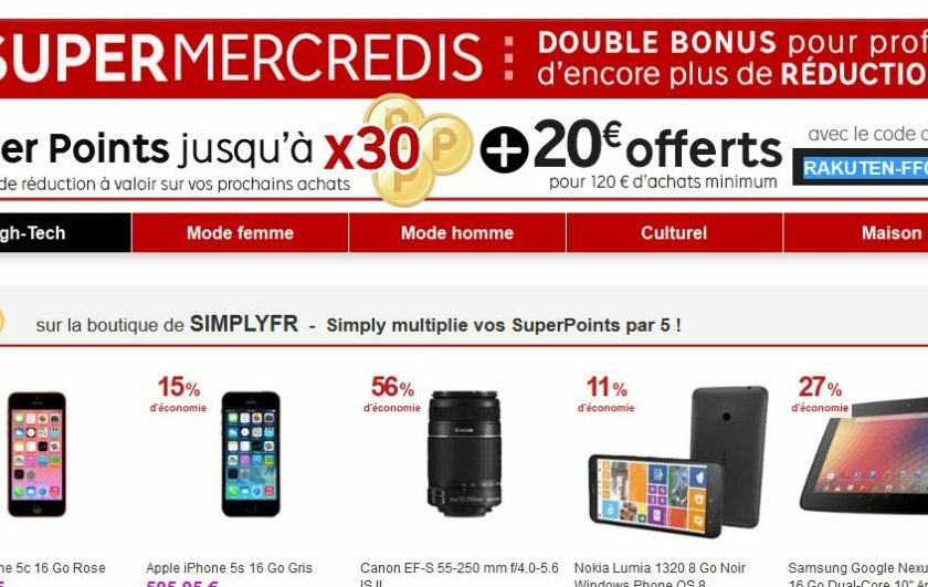 Super mercredi Priceminister