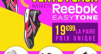 Vente flash : 19,99 euros les baskets EasyTone REEBOK