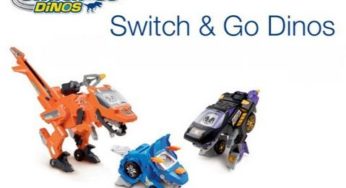 20% de remise sur les jouets Switch and Go Dino de Vtech dès 20 euros d’achats