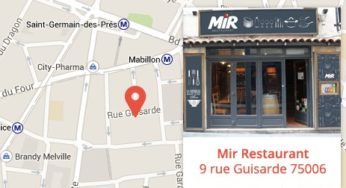 Faites la vaisselle et mangez gratuitement au Mir Restaurant / Paris