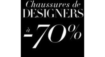 Moins 70% sur plus de 800 modèles de chaussures et sacs de marques designers