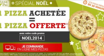 1 pizza Pizza Pai gratuite pour 1 achetée (pizza à emporter)