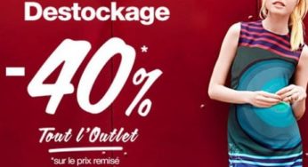 Déstockage Desigual : 40% sur tout l’Outlet (retrait gratuit en mag.)