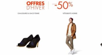 Vêtements, chaussures, sacs, montres et bijoux jusqu’à moins 50% chez Amazon