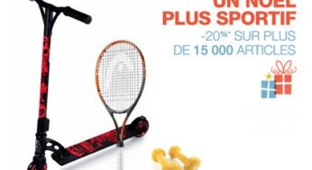 Sports et Loisirs : 20% de remise dès 50 euros d’achats