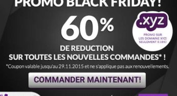 Cyber Week-End : 60% sur tous les services Hostinger : hébergement, nom de domaine, serveurs