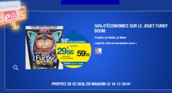 Carrefour deal : Furby Boom à moins de 30 euros (59,32 – 29,66 euros sur la carte)