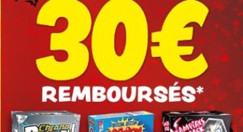 1 jeu Dujardin acheté = 10 euros remboursés (Chrono Bomb, Boom Boom Balloon, Vampires Attack)