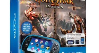 149 euros la console Playstation Vita Wifi + jeux God of war I et II + Carte Mémoire 8 Go