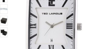 Vente flash montre homme Ted Lapidus à 38 euros port inclus