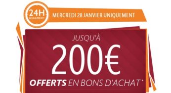 10 euros par tranche de 100 euros sur vos achats sur Materiel (aujourd’hui seulement) !