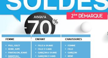 Deuxième démarque Tati : jusqu’à -70% + livraison gratuite dès 30 euros (jusqu’a ce soir) !