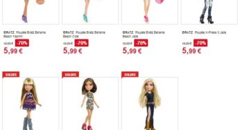 Soldes : Poupées Bratz à moins de 6 euros (Auchan)