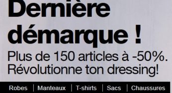 Plus de 150 articles à moitié prix dans soldes Desigual (dernière démarque) !