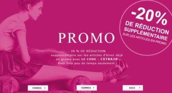 20% suppl. sur les pré-soldes Buffalo (chaussures, sacs et accessoires)