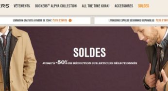 30% de remise supplémentaire sur les soldes Dockers