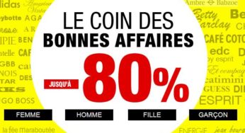 Jusqu’à moins 80% dans les bonnes affaires MODZ (mode)