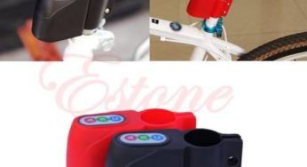 Mini alarme pour vélo à code pour 2,71€ port inclus