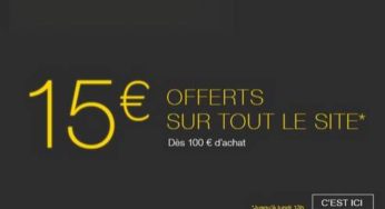 Adhèrent FNAC : 15€ offerts pour 100 euros (et carte 3 ans pour 10 euros) et livraison gratuite